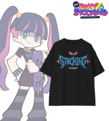描き下ろし ストッキング モデルver. 着用BIGシルエットTシャツ B