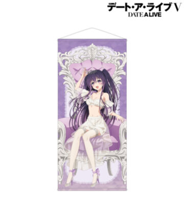 描き下ろし 夜刀神十香 プリンセス玉座ver. 等身大タペストリー