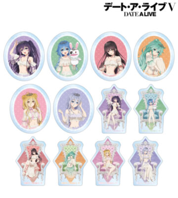 描き下ろし プリンセス玉座ver. トレーディングクリアダイカットステッカー