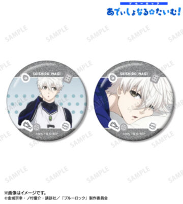 凪 誠士郎 場面写グリッター缶バッジ2個セット