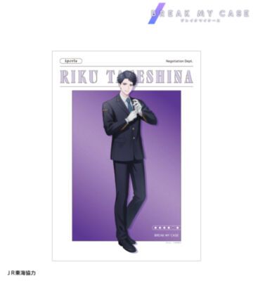 描き下ろし 立科吏来 駅員ver. A3ポスター