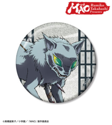 猫鬼 75mmグリッター缶バッジ