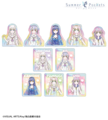 トレーディング Ani-Art KAWAII label オーロラダイカットステッカー