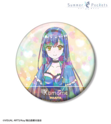 久島鴎 Ani-Art KAWAII label 75ｍｍホログラム缶バッジ