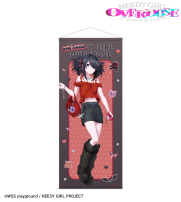描き下ろし あめちゃん Y2Kファッションver. 等身大タペストリー