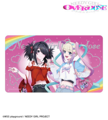描き下ろし 超てんちゃん&あめちゃん Y2Kファッションver. マルチデスクマット
