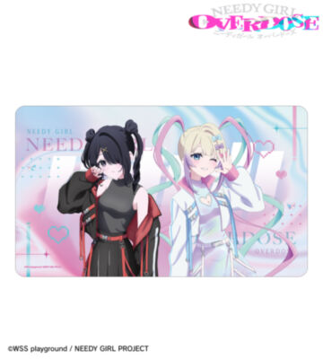 描き下ろし 超てんちゃん&あめちゃん タクティカルファッションver. マルチデスクマット