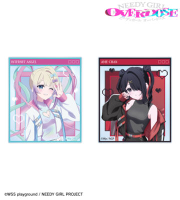 描き下ろし 超てんちゃん&あめちゃん タクティカルファッションver. アクリルカード2枚セット