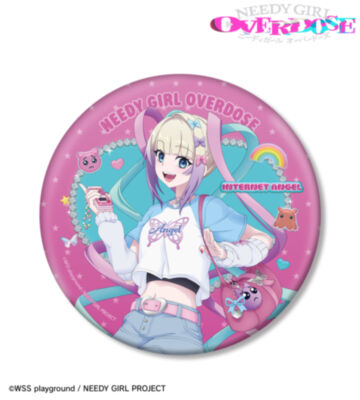 描き下ろし 超てんちゃん Y2Kファッションver. BIG缶バッジ