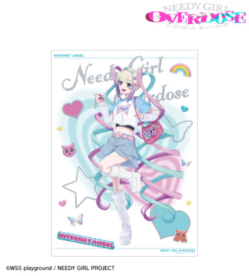 描き下ろし 超てんちゃん Y2Kファッションver. A3マットポスター