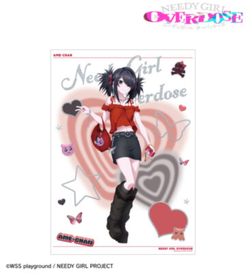 描き下ろし あめちゃん Y2Kファッションver. A3マットポスター