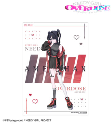 描き下ろし あめちゃん タクティカルファッションver. A3マットポスター