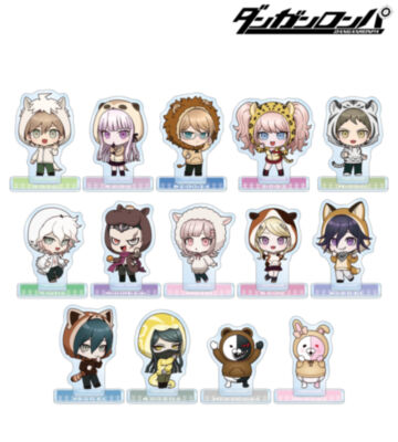 トレーディング ちびキャラ 動物パーカーver. アクリルスタンド