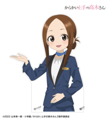 描き下ろし 高木さん ホテルコンシェルジュ お仕事体験ver. 第2弾 特大ダイカットアクリルパネル