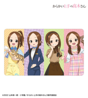 描き下ろし 高木さん 集合 お仕事体験ver. 第2弾 マルチデスクマット