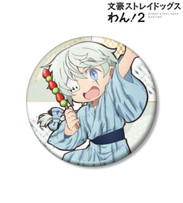 描き下ろし ニコライ・Ｇ 浴衣で食べ歩きver. 100mm缶バッジ