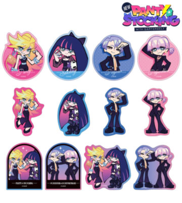 描き下ろし ブラックドレスver. トレーディングダイカットステッカー