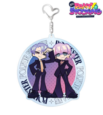 描き下ろし ポリエステル＆ポリウレタン ブラックドレスver. BIGアクリルキーホルダー