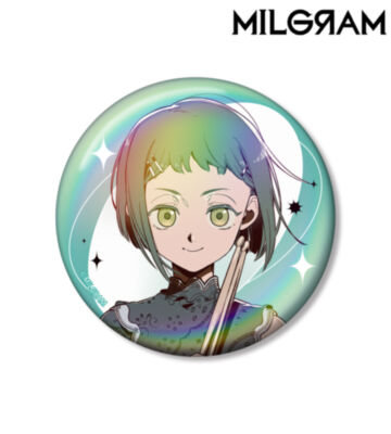 しづさんイラスト アマネ オーケストラver. 75mmオーロラ缶バッジ