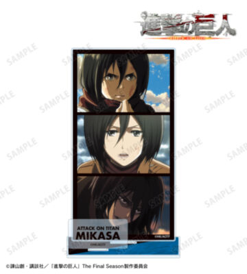 ミカサ 場面写パーツ付きBIGアクリルスタンド