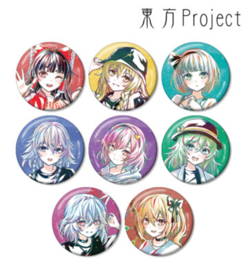 松本能人イラスト 現代風ファッションver. トレーディング Ani-Art 缶バッジ