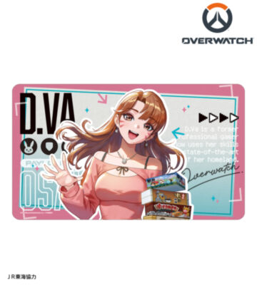 描き下ろし D.Va 旅行ver. マルチデスクマット