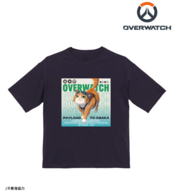 描き下ろし ジェットパック・キャット 旅行ver. BIGシルエットTシャツ