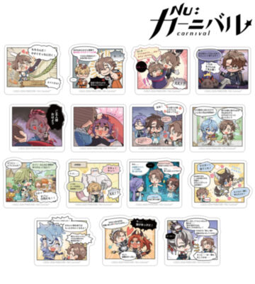 トレーディングコマステッカー