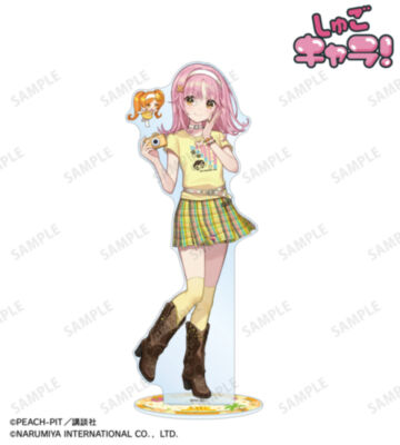 ナルミヤキャラクターズコラボ チェリ子さんイラスト 日奈森 あむ DAISY LOVERS 特大アクリルスタンド