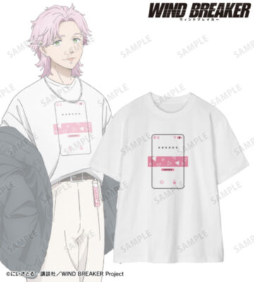 描き下ろし 桐生 三輝 夏服ver. 着用Tee