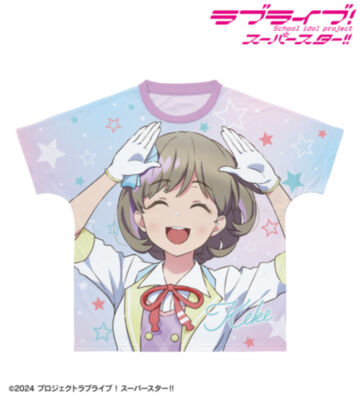 描き下ろし 唐 可可 MIRACLE NEW STORY ver. フルグラフィックTシャツ