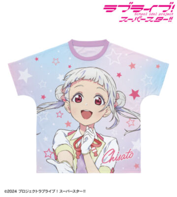 描き下ろし 嵐 千砂都 MIRACLE NEW STORY ver. フルグラフィックTシャツ