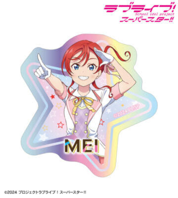 描き下ろし 米女メイ MIRACLE NEW STORY ver. オーロラダイカットステッカー