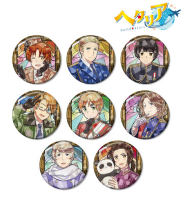 トレーディング Aure Glass 缶バッジ