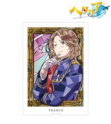 フランス Aure Glass A3マット加工ポスター