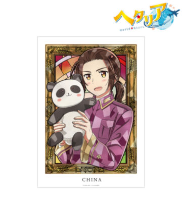 中国 Aure Glass A3マット加工ポスター