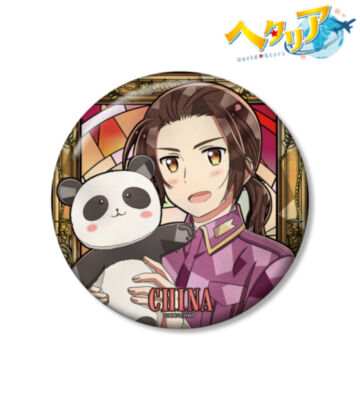 中国 Aure Glass 100mm缶バッジ