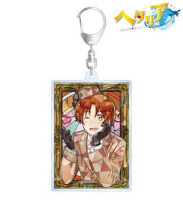 イタリア Aure Glass アクリルキーホルダー