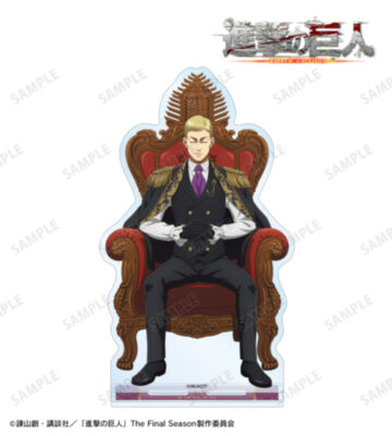 描き下ろし エルヴィン 夢見る玉座・着彩ver. BIGアクリルスタンド