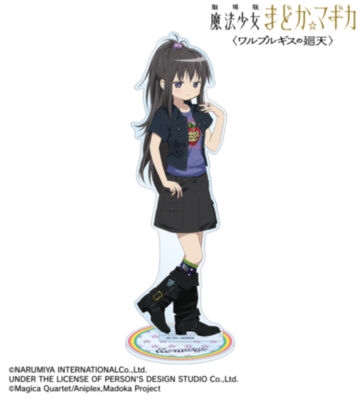 ANGEL BLUEコラボ 描き下ろし 暁美ほむら 特大アクリルスタンド