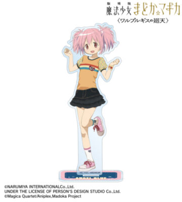 ANGEL BLUEコラボ 描き下ろし 鹿目まどか BIGアクリルスタンド