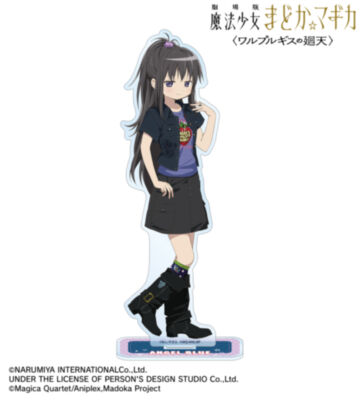 ANGEL BLUEコラボ 描き下ろし 暁美ほむら BIGアクリルスタンド