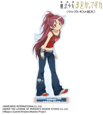 ANGEL BLUEコラボ 描き下ろし 佐倉杏子 BIGアクリルスタンド