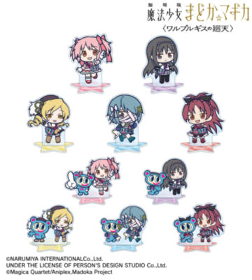 ANGEL BLUEコラボ トレーディング ちびキャラ アクリルスタンド