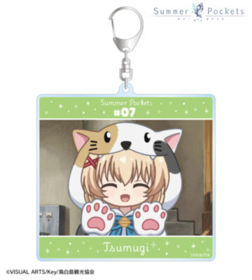 紬ヴェンダース ゆるコマ BIGアクリルキーホルダー ver.B