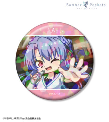 空門蒼 ゆるコマ 75ｍｍホログラム缶バッジ ver.A