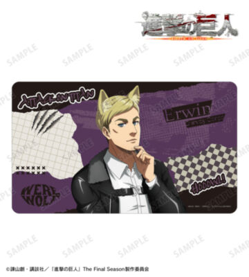 描き下ろし エルヴィン 狼男ver. マルチデスクマット