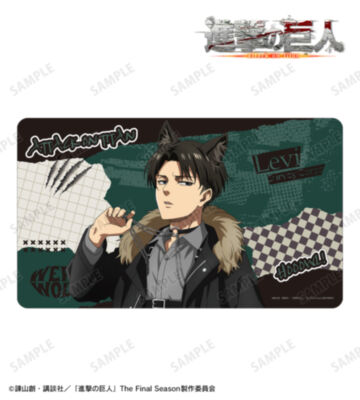 描き下ろし リヴァイ 狼男ver. マルチデスクマット