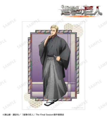 描き下ろし エルヴィン 和服ver. A3マット加工ポスター