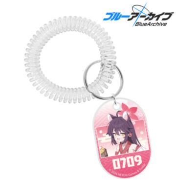 カエデ ロッカーキー風アクリルキーホルダー